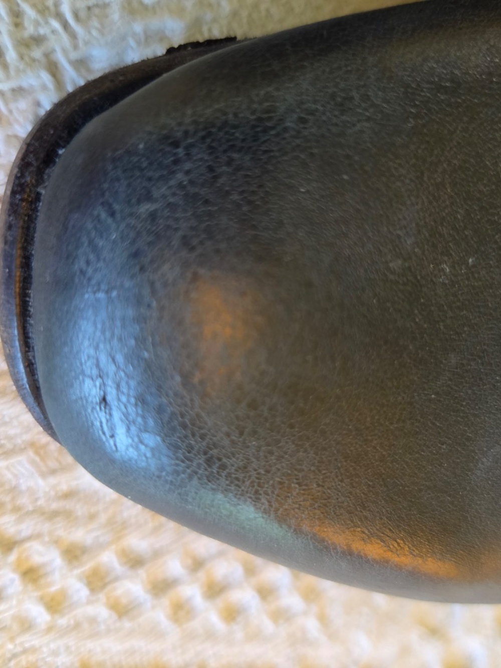 A.S. 98 sling back sandles 5.5 black leather outer and lining faux jewels Italy - Picture 13 of 13